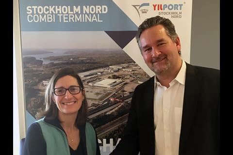Yilport has awarded Green Cargo a three-year contract to operate shuttle trains between Granudden and the container terminal at Fredriksskans.
